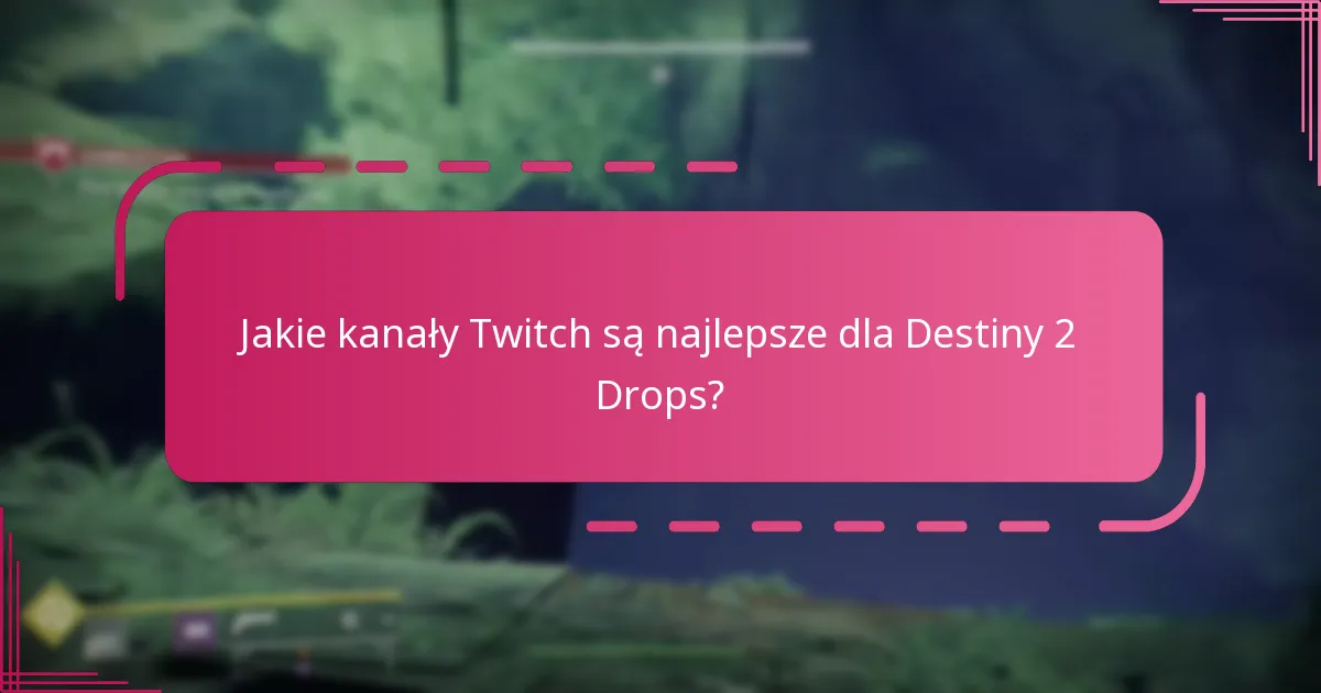 Kiedy zazwyczaj odbywają się Twitch Drops?