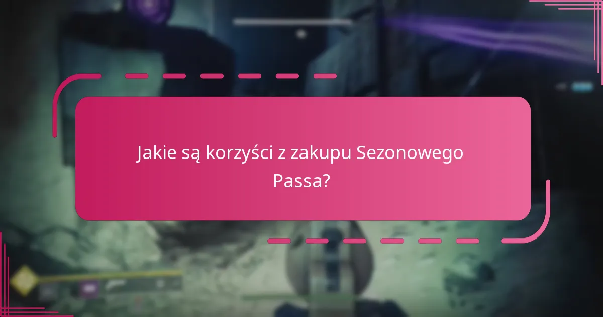 Na jakich platformach dostępne są nagrody z Sezonowego Passa Destiny 2?